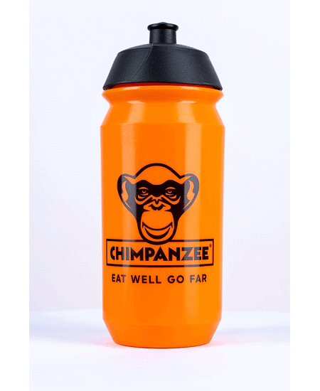 CHIMP'TEAM orange Fahrradflasche 0,5l